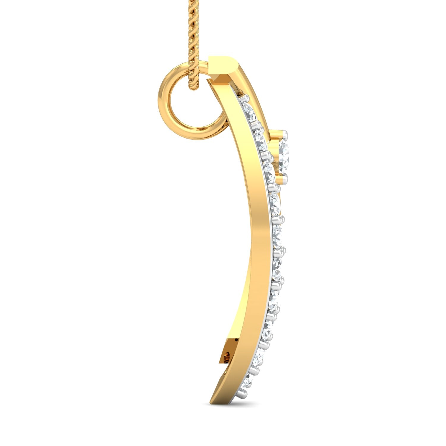 Nidal Jewels | Twilight Gold and Diamond Pendant Set