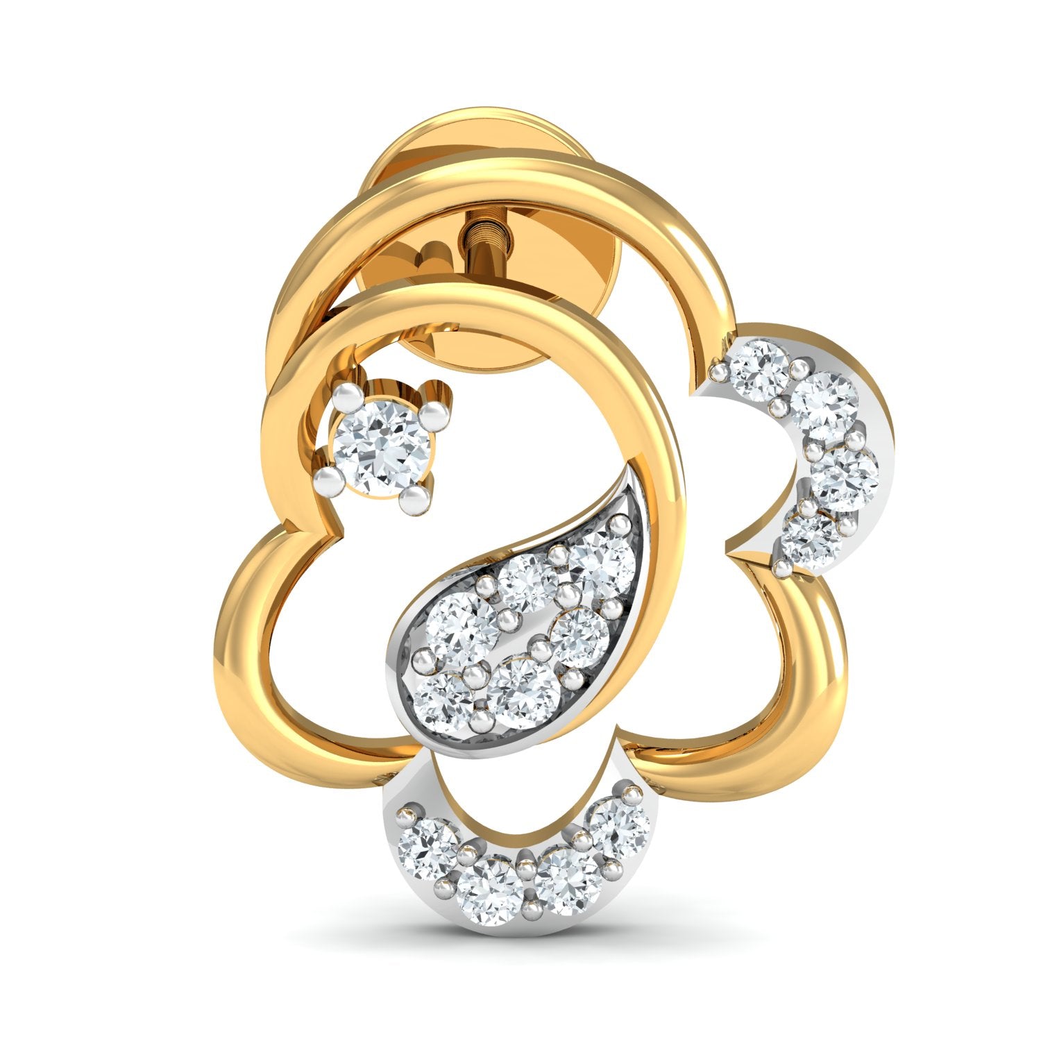 Nidal Jewels | Amber Gold and Diamond Pendant Set