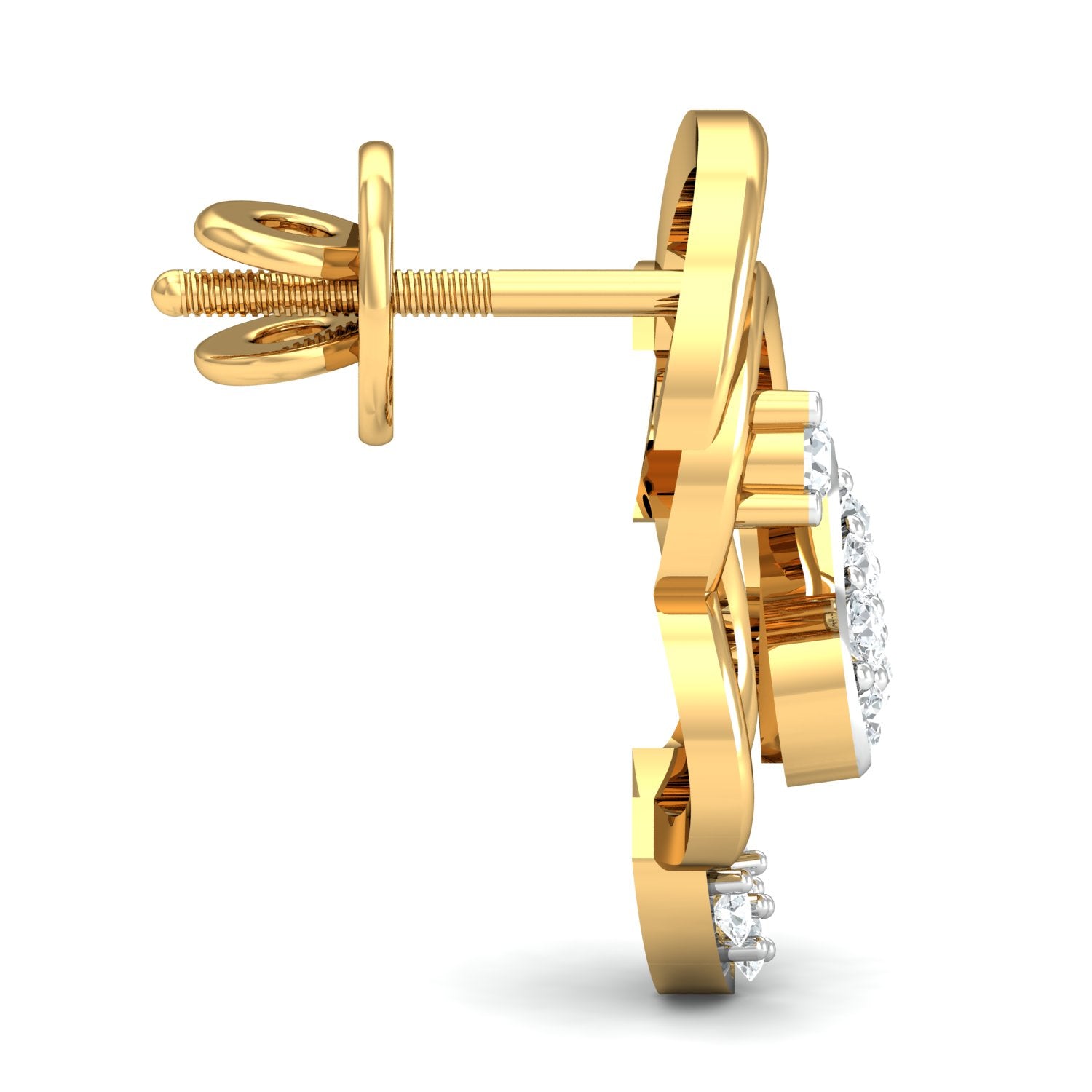 Nidal Jewels | Amber Gold and Diamond Pendant Set