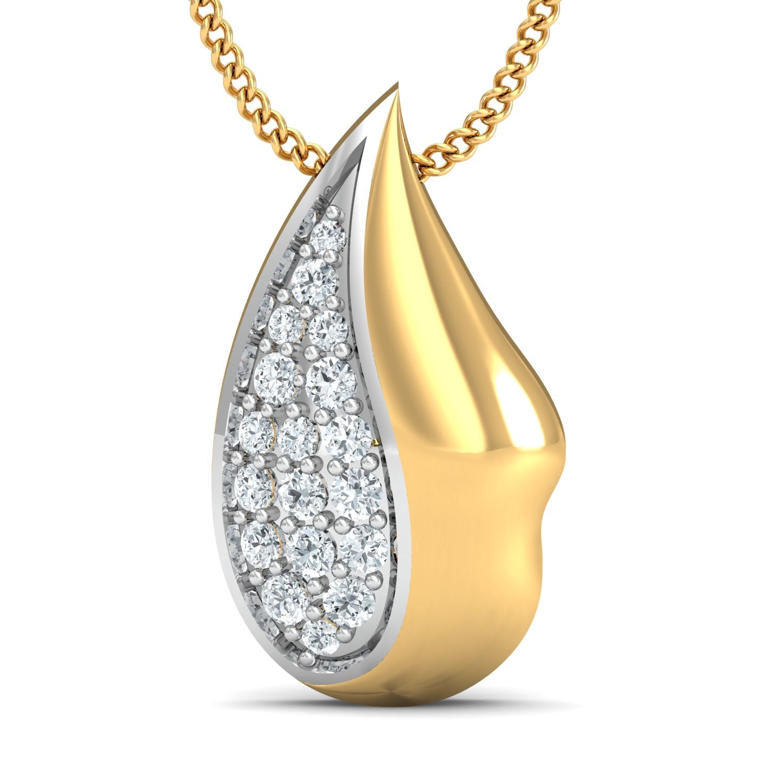 Nidal Jewels | Mystic Gold and Diamond Pendant Set