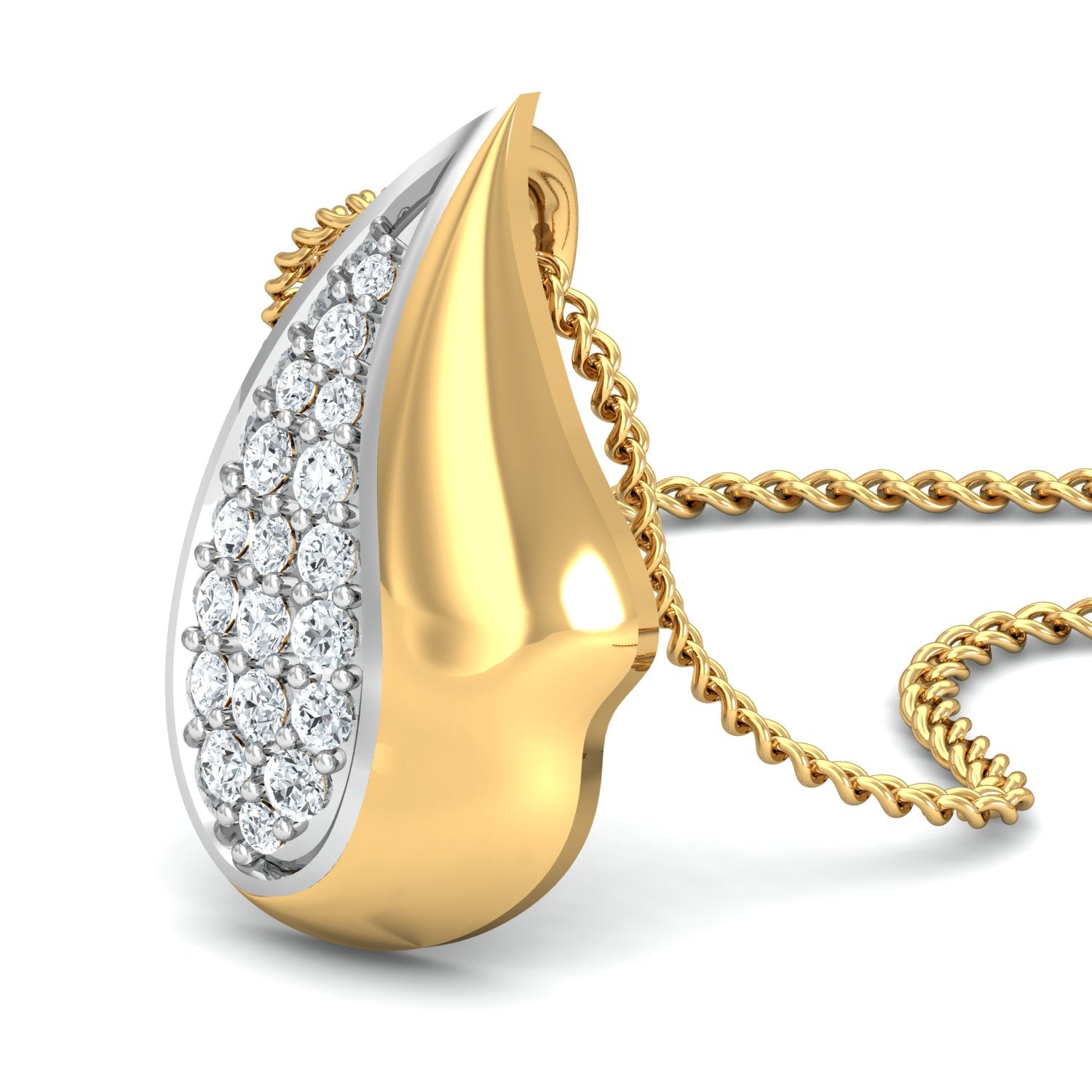 Nidal Jewels | Mystic Gold and Diamond Pendant Set