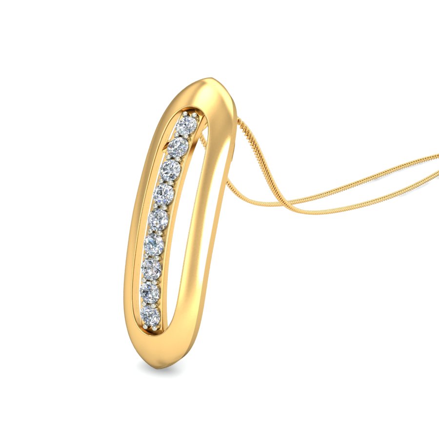 Nidal Jewels | Dawn Gold and Diamond Pendant Set