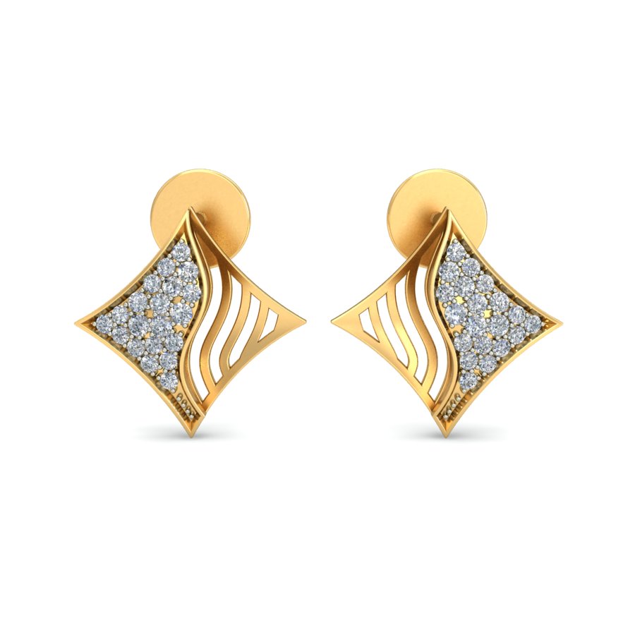 Nidal Jewels | Luminous Arc Gold and Diamond Pendant Set