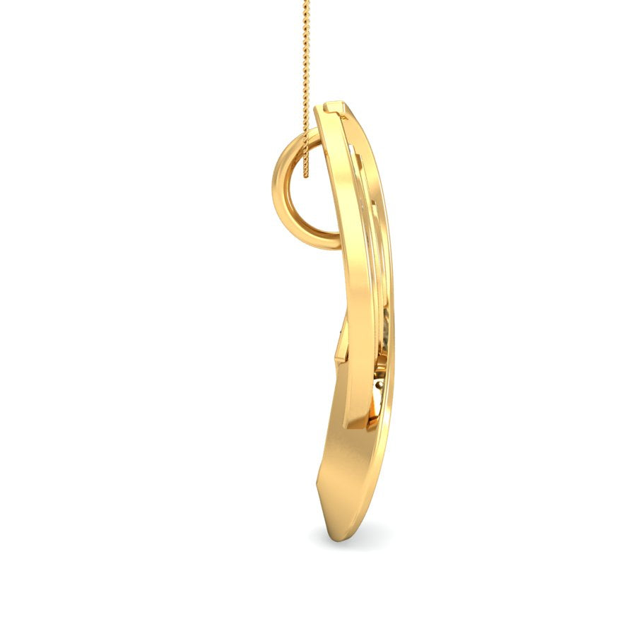 Nidal Jewels | Sunshine Gold and Diamond Pendant Set