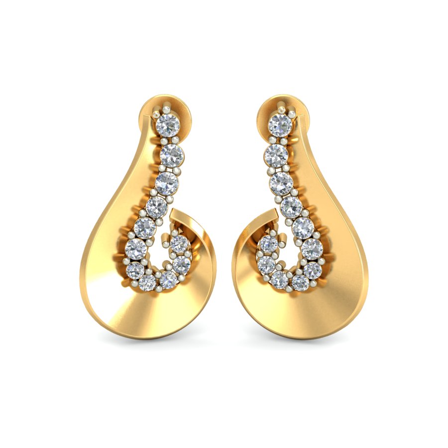 Nidal Jewels | Frosted Gold and Diamond Pendant Set