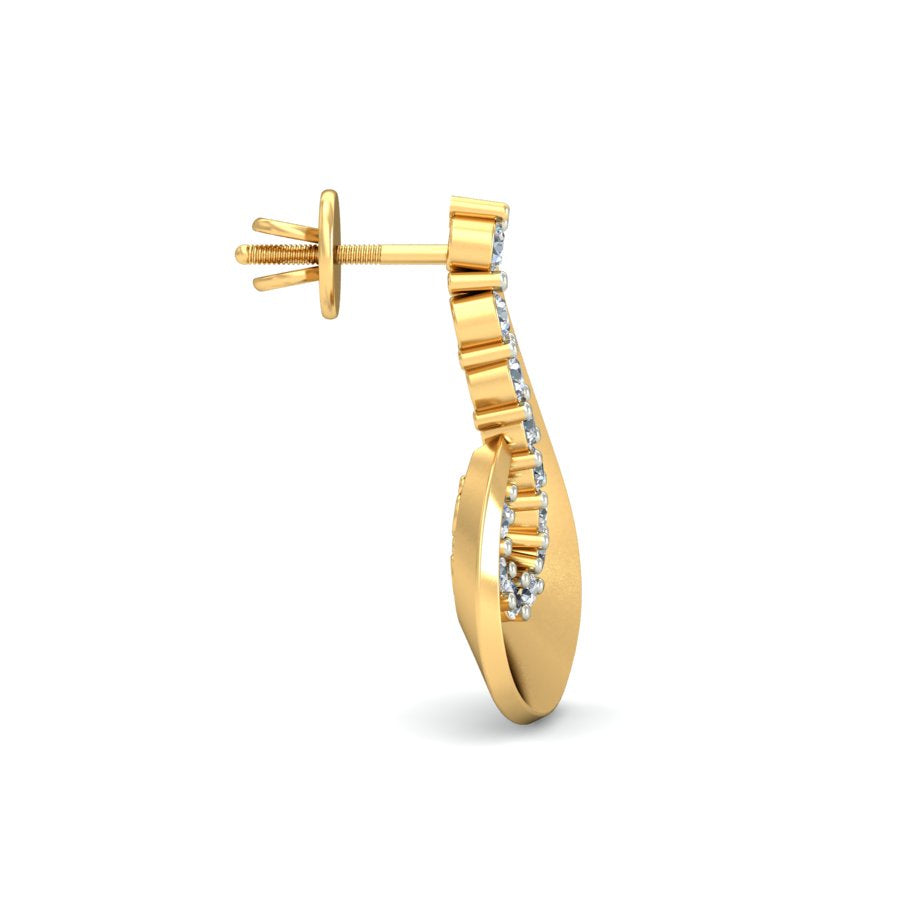 Nidal Jewels | Frosted Gold and Diamond Pendant Set