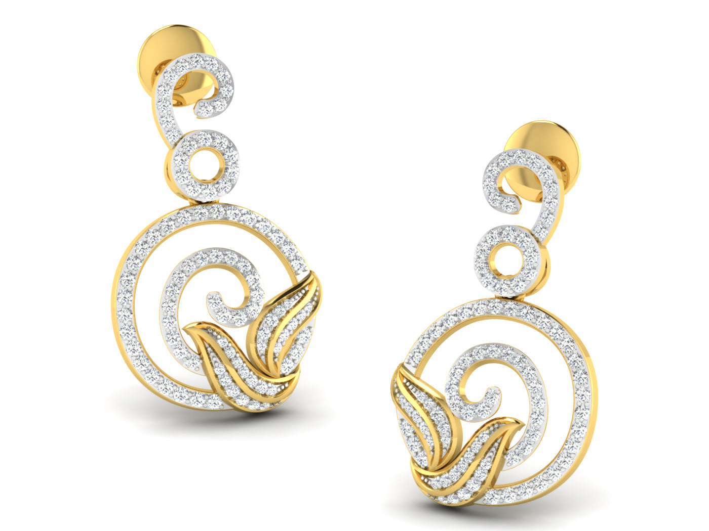 Nidal Jewels | Sable Gold and Diamond Pendant Set - Nidal Jewels