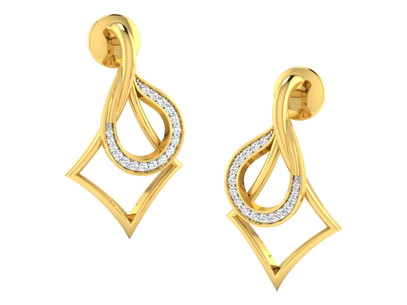 Nidal Jewels | Aurelia Gold and Diamond Pendant Set - Nidal Jewels