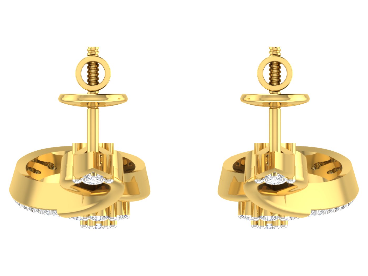 Nidal Jewels | Eternal Bloom Solitaire Pendant Set