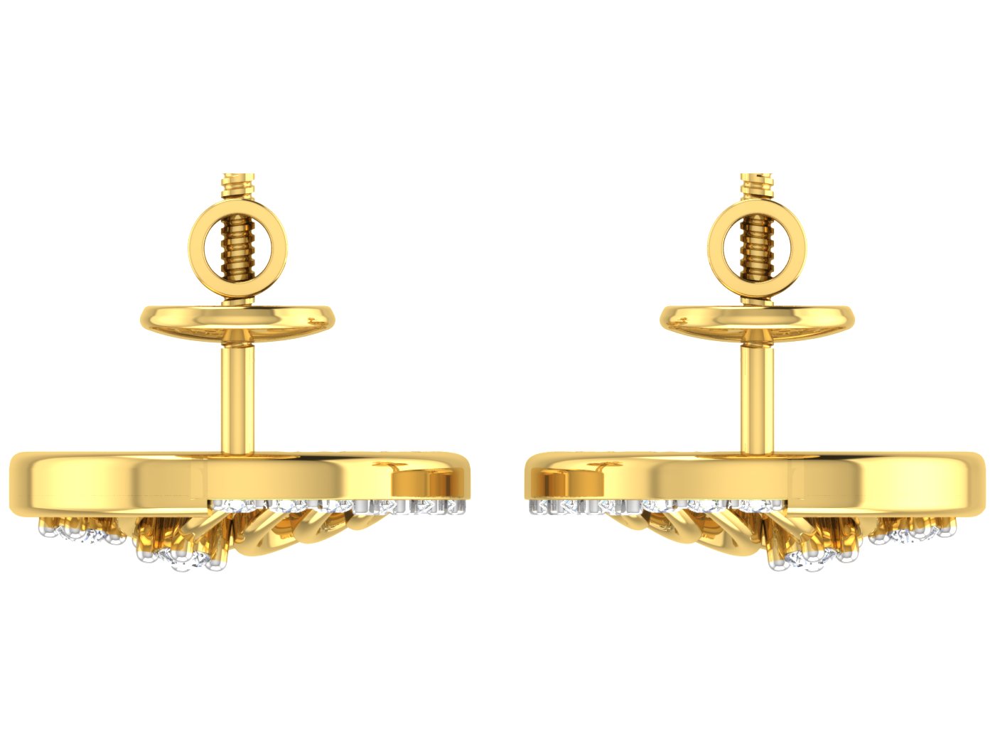 Nidal Jewels | Elara Gold and Diamond Pendant Set - Nidal Jewels