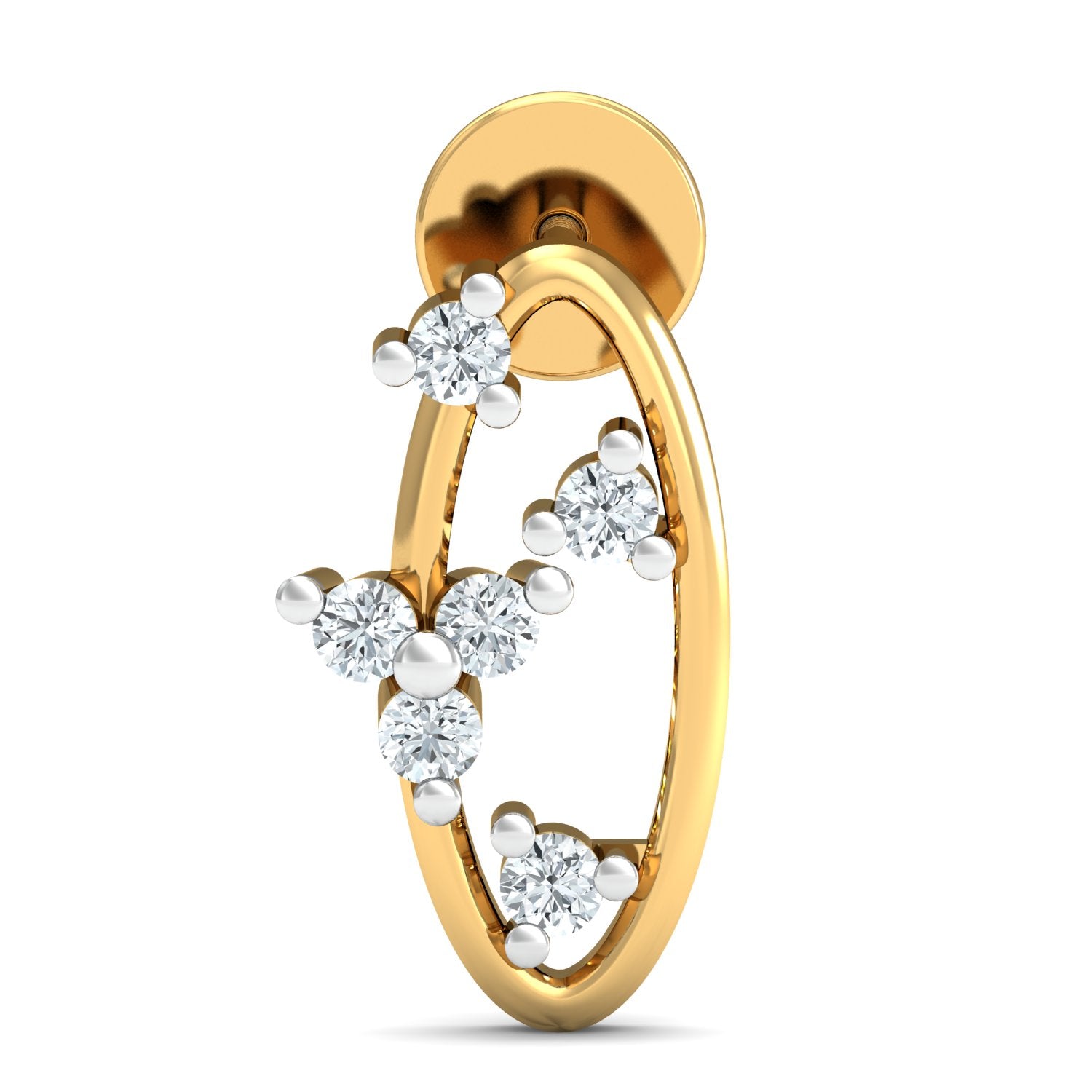 Nidal Jewels | Amberwave Gold and Diamond Pendant Set - Nidal Jewels