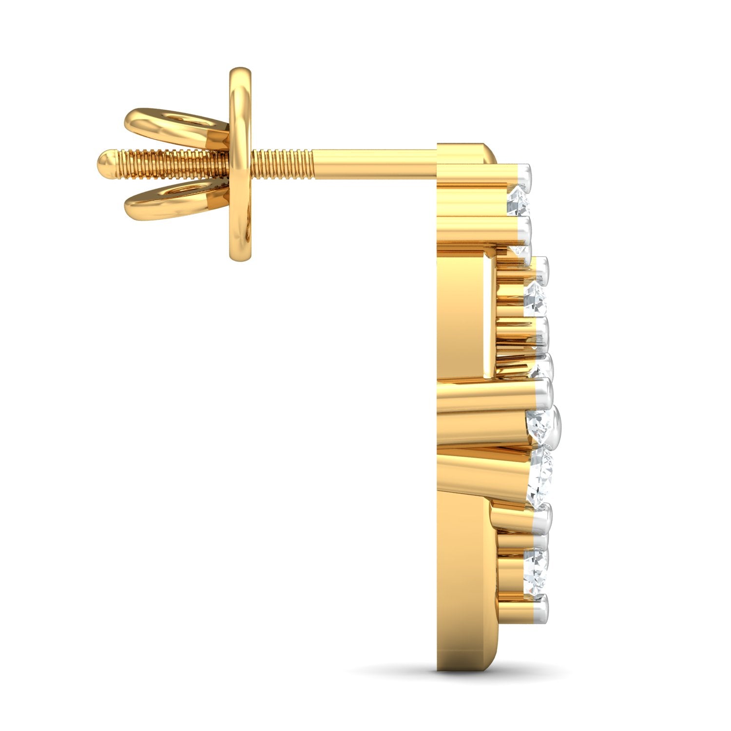 Nidal Jewels | Amberwave Gold and Diamond Pendant Set - Nidal Jewels