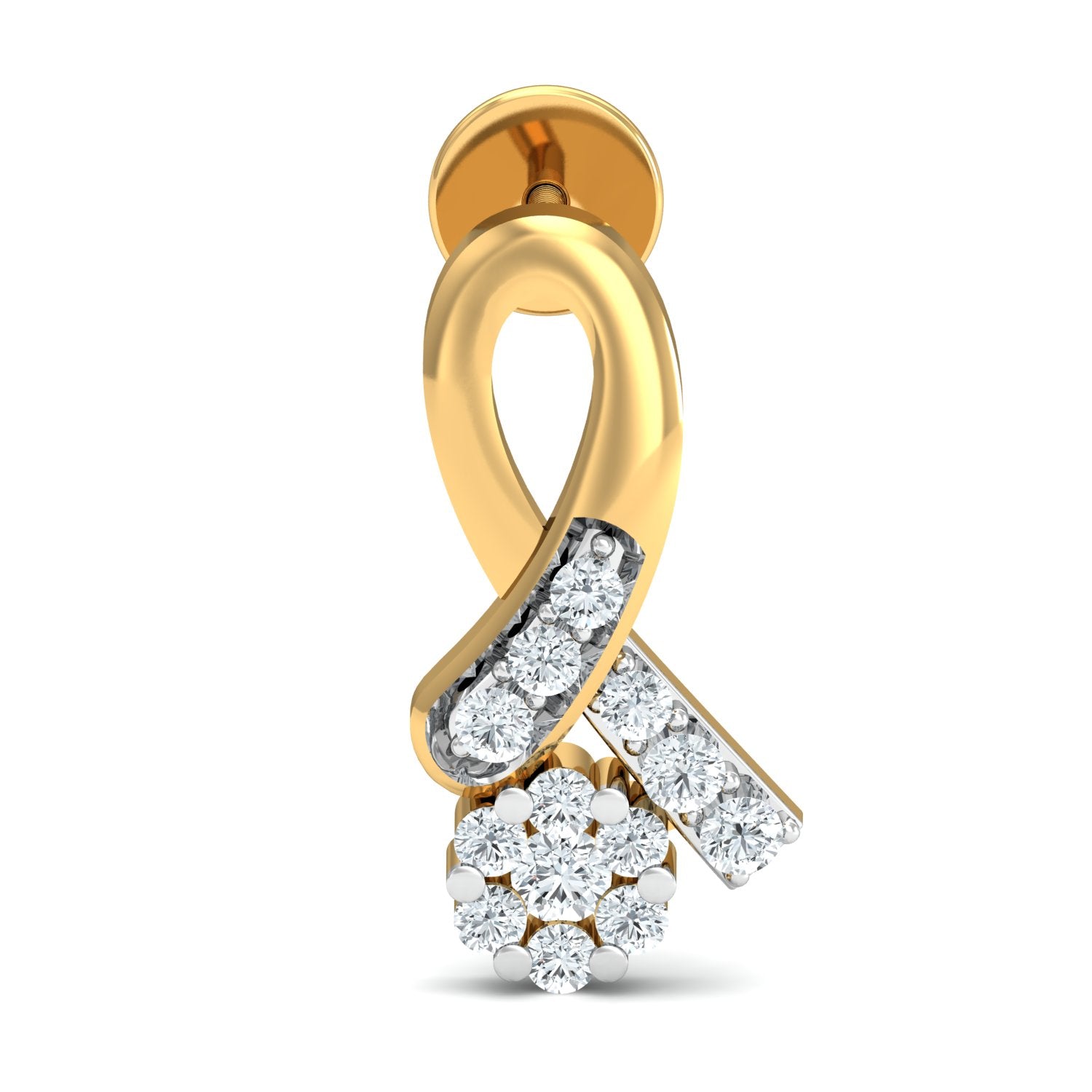 Nidal Jewels | Goldleaf Gold and Diamond Pendant Set - Nidal Jewels