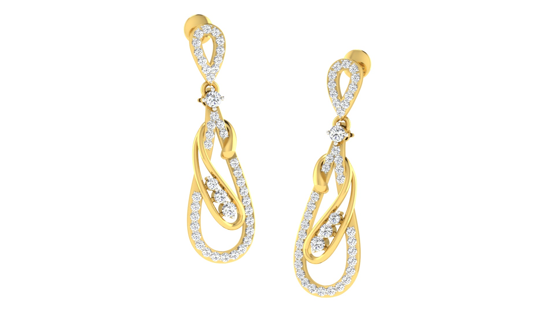 Nidal Jewels | Espryt Gold and Diamond Pendant Set