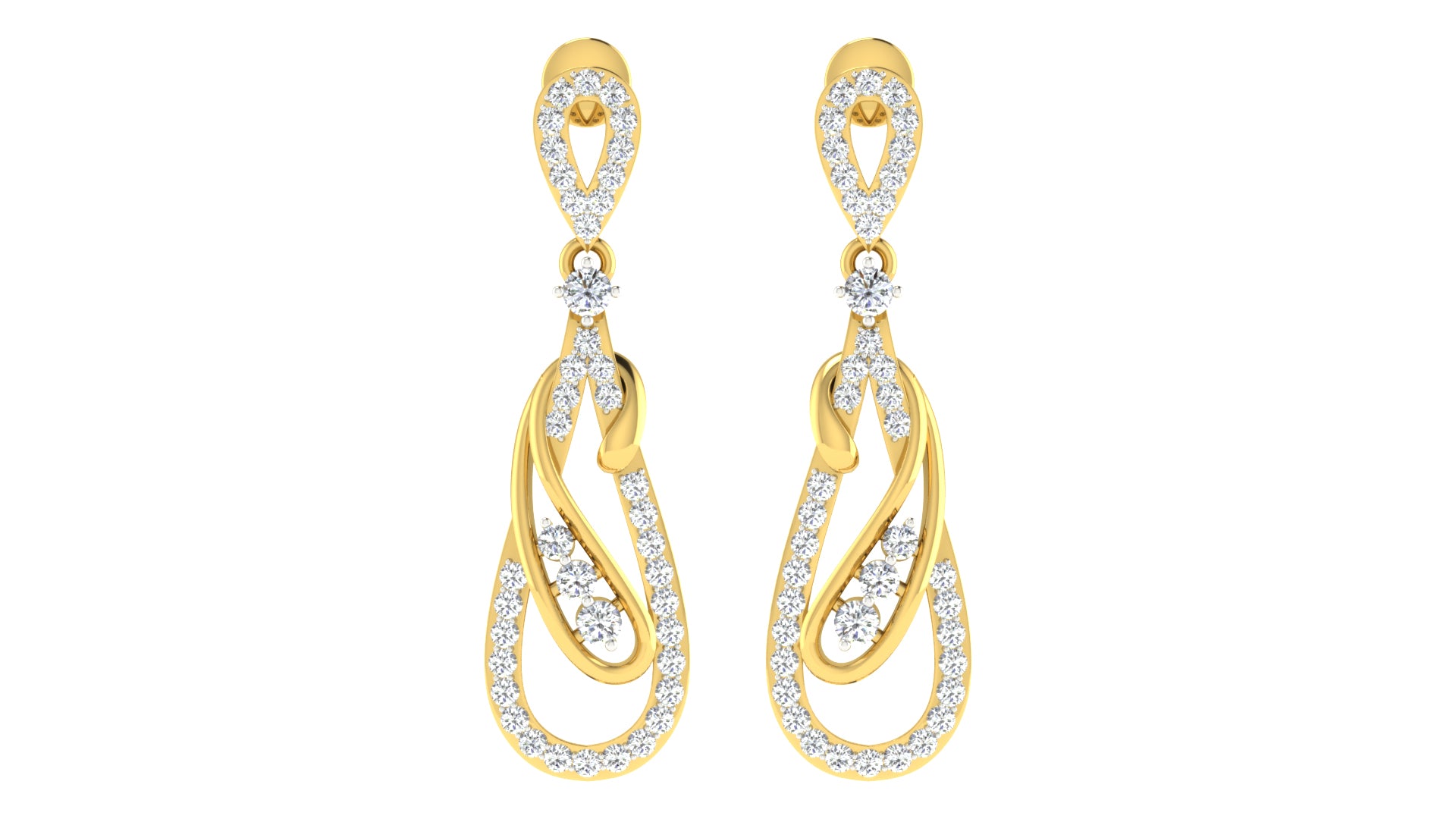 Nidal Jewels | Espryt Gold and Diamond Pendant Set