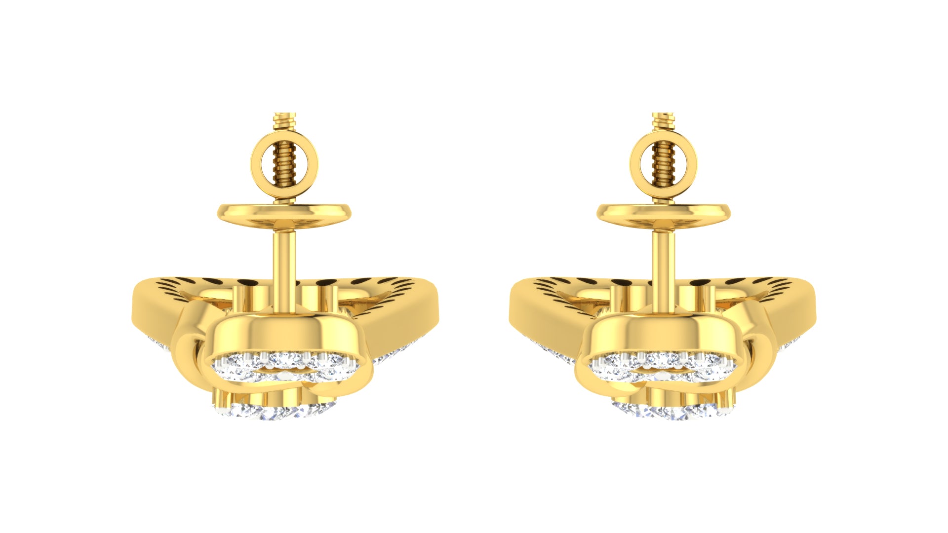 Nidal Jewels | Espryt Gold and Diamond Pendant Set