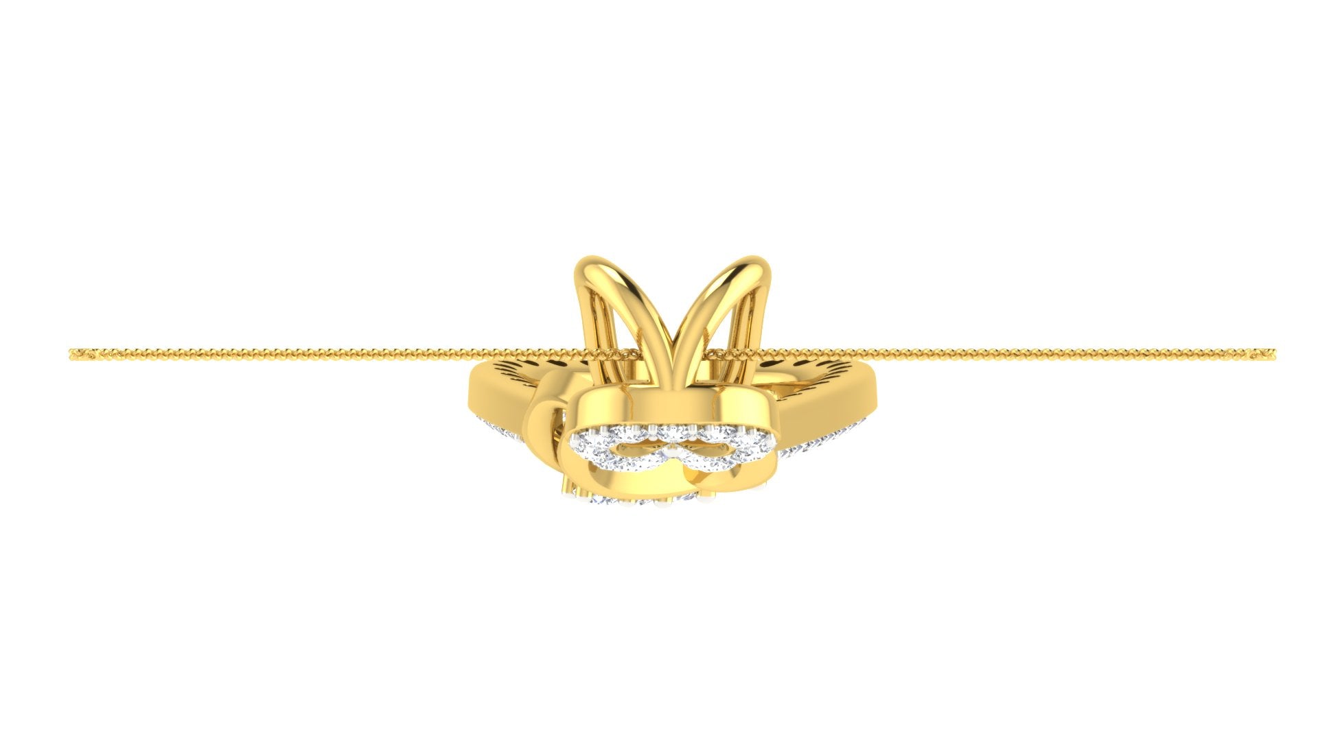 Nidal Jewels | Espryt Gold and Diamond Pendant Set