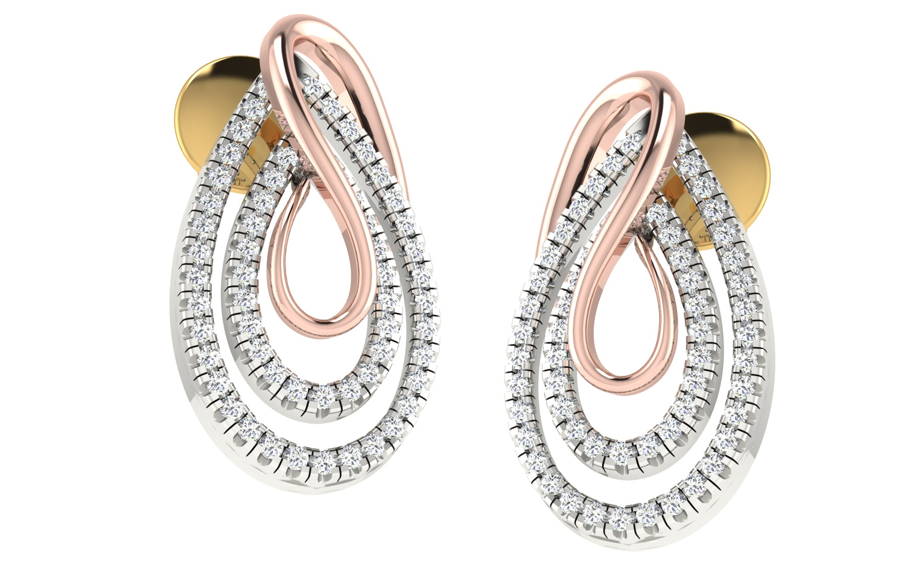 Nidal Jewels | Blush and Spark Diamond Pendant Set