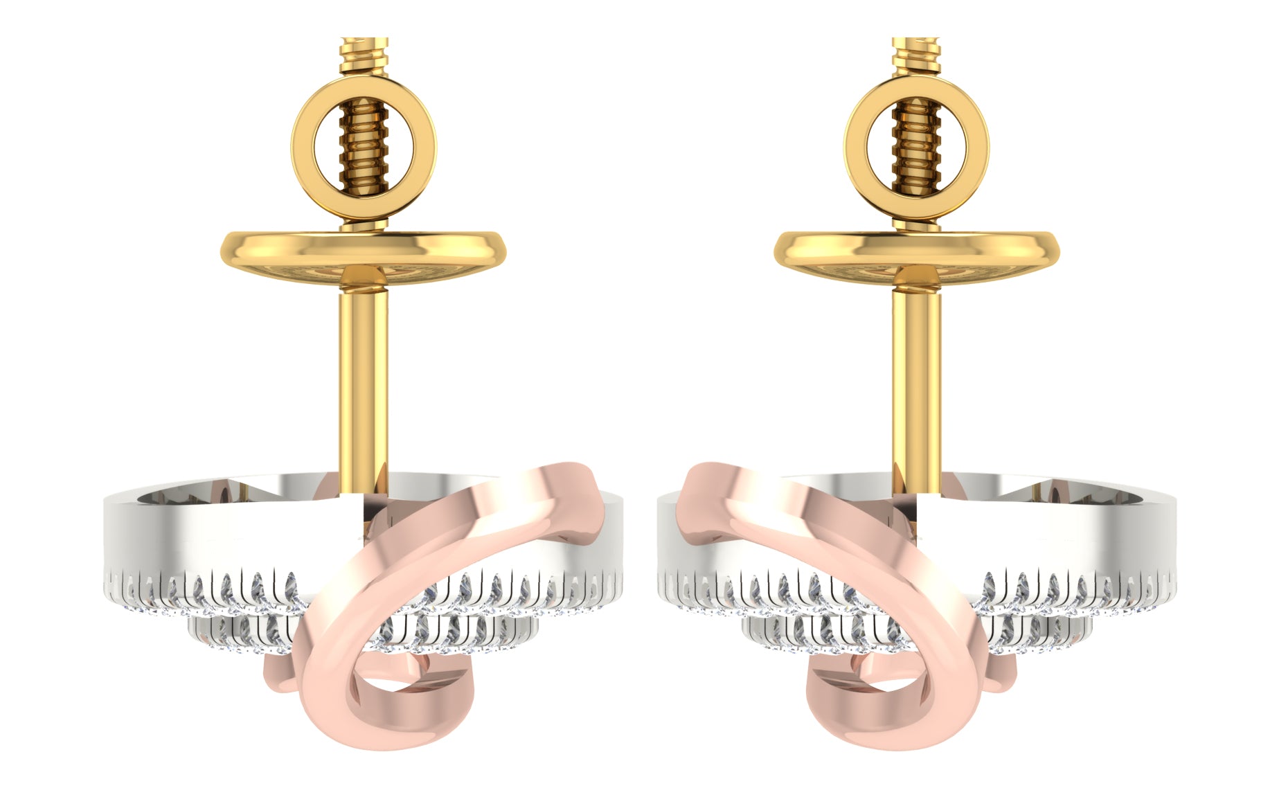 Nidal Jewels | Blush and Spark Diamond Pendant Set