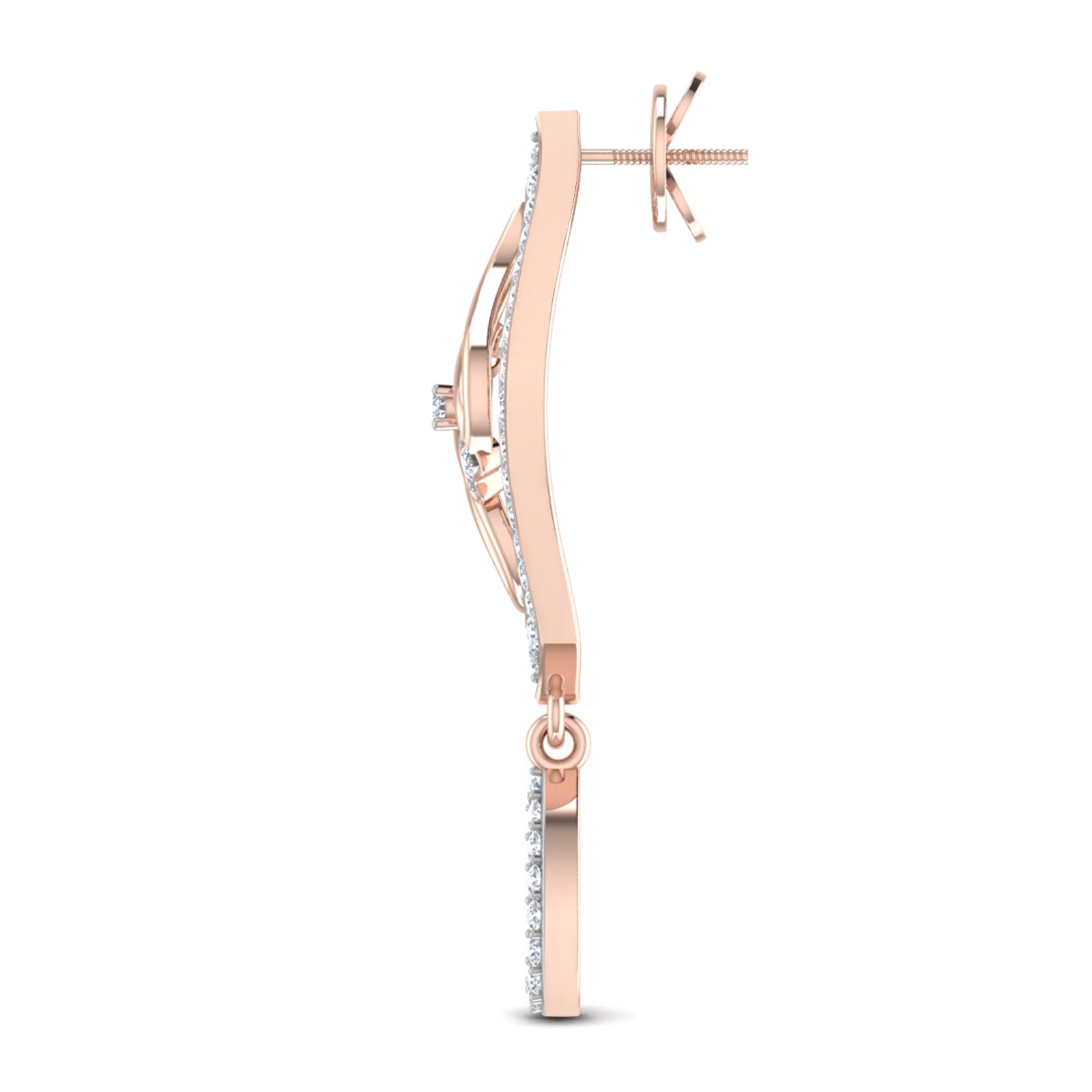 Nidal Jewels | Eloise Gold and Rosegold Diamond Pendant Set