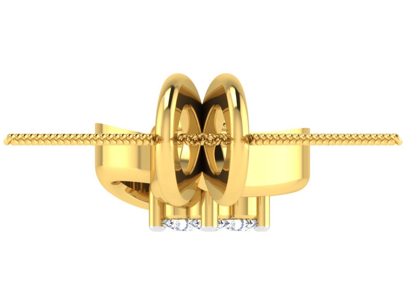 Nidal Jewels | Meadow Gold & Diamond Pendant - Nidal Jewels