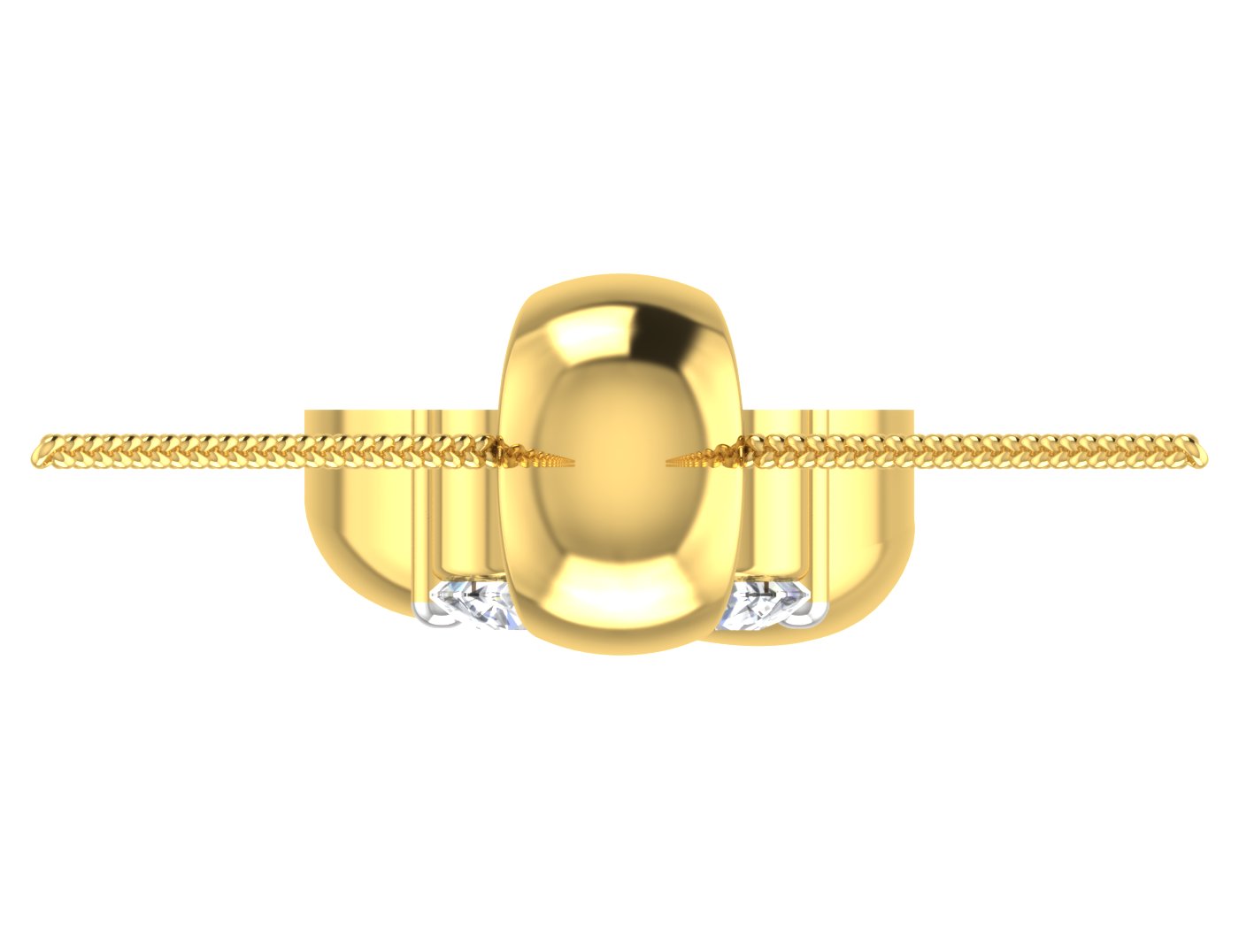 Nidal Jewels | Celestial Gold and Diamond Charm Pendant - Nidal Jewels