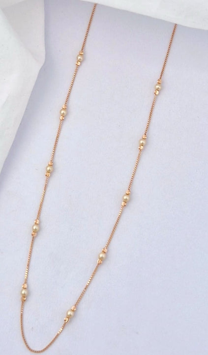 Nidal Jewels | Elegant Gold Bead Chain