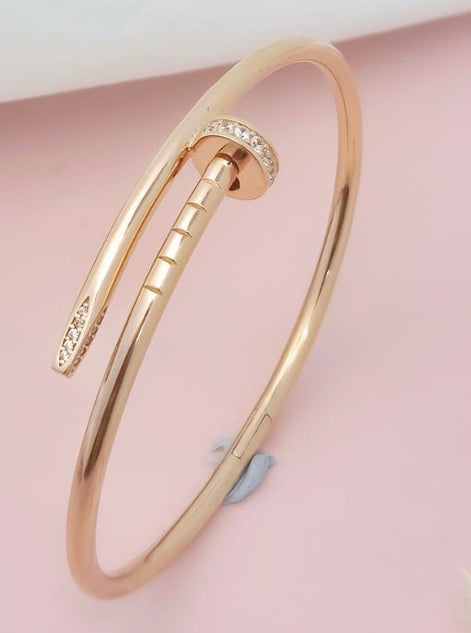 Nidal Jewels | Sculpted Nail Cartier Kada Bracelet