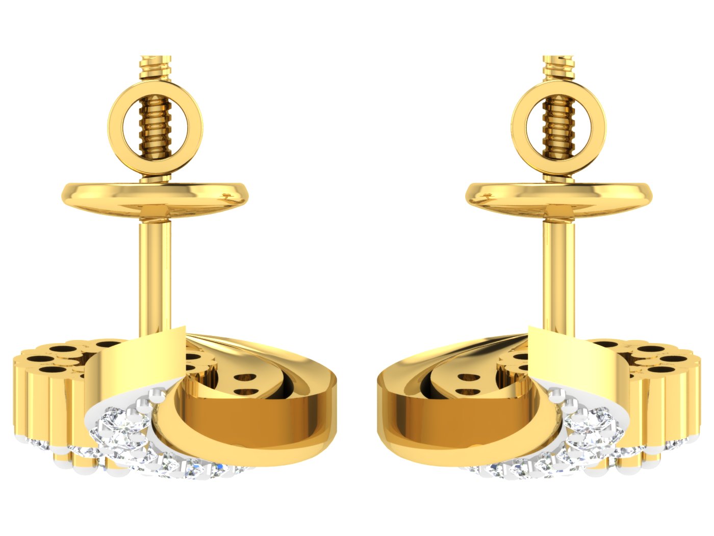 Nidal Jewels | Celestial Promise Gold and Diamond Mangalsutra Set - Nidal Jewels