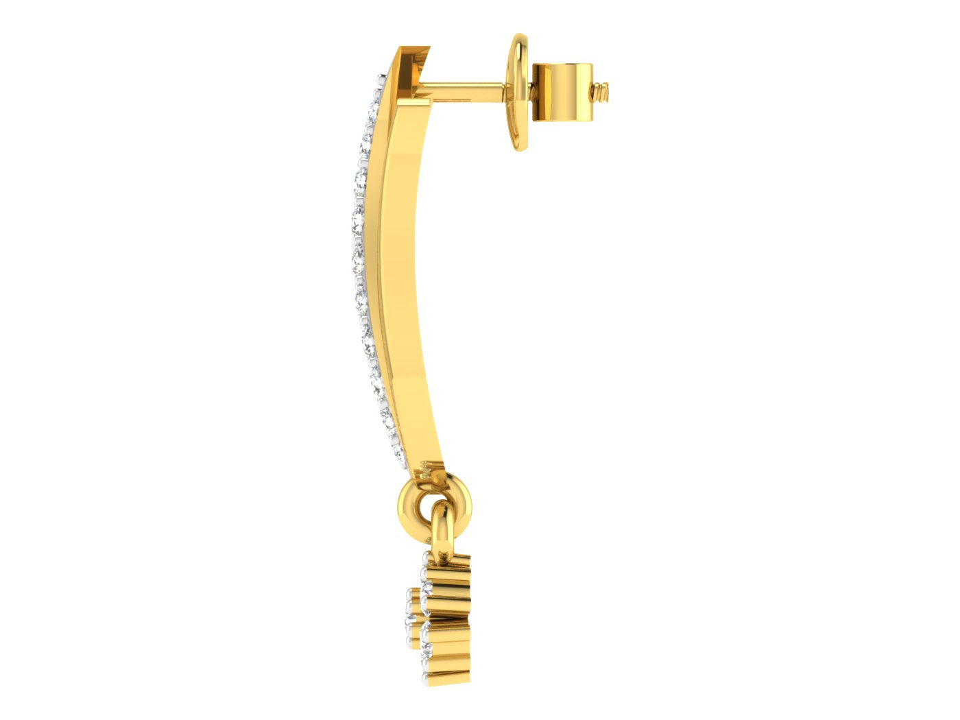 Nidal Jewels | Graceful Thread Gold and Diamond Mangalsutra Set - Nidal Jewels