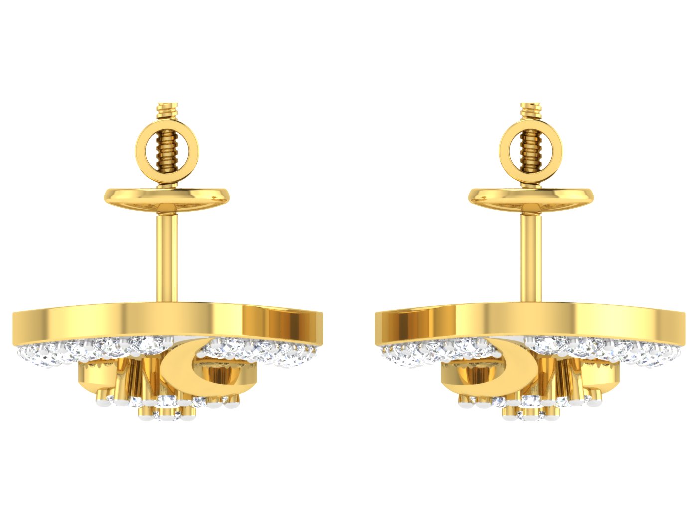 Nidal Jewels | Oval Gold and Diamond Mangalsutra Set - Nidal Jewels