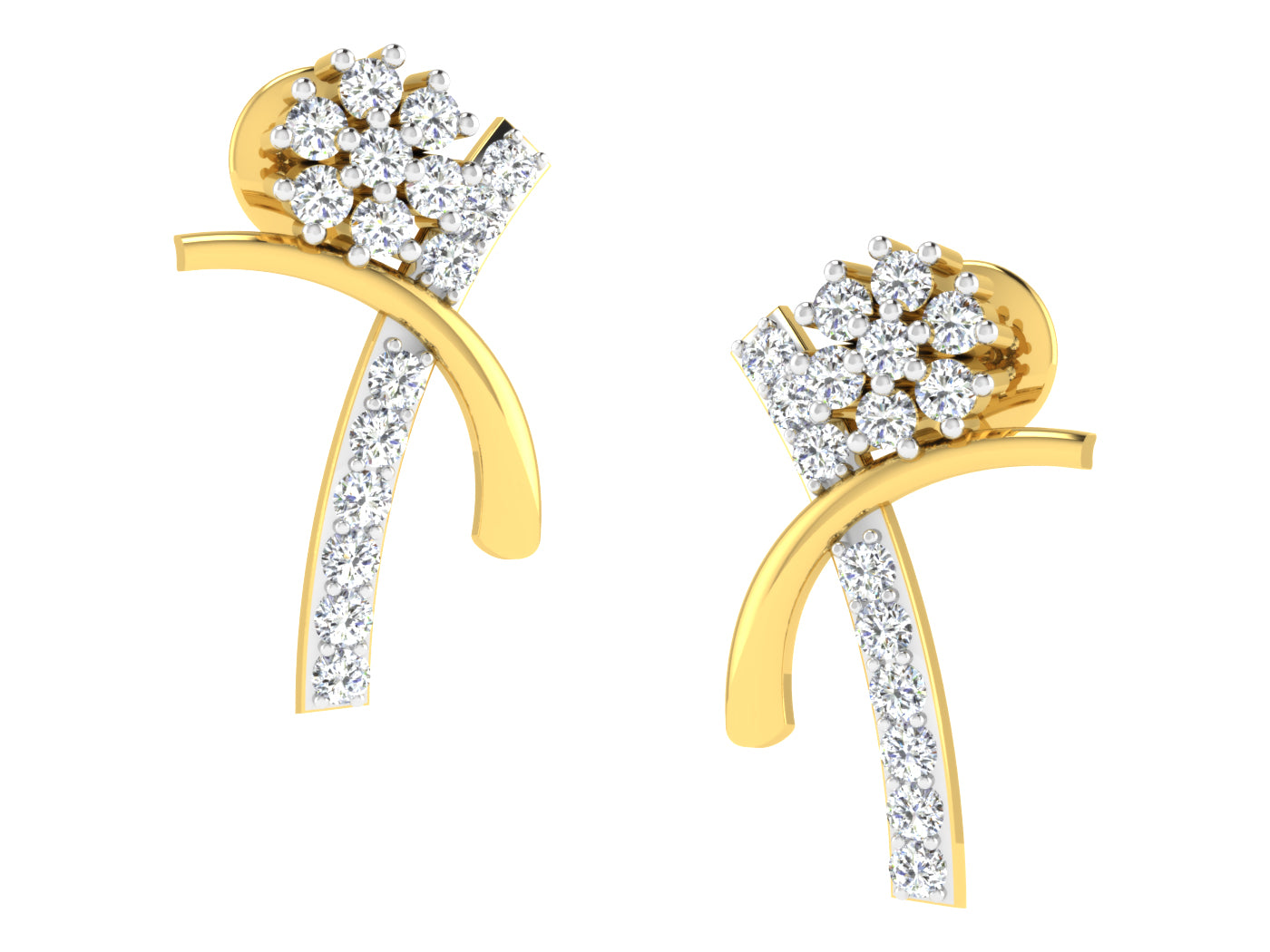 Nidal Jewels | Pure Love Gold and Diamond Mangalsutra Set - Nidal Jewels