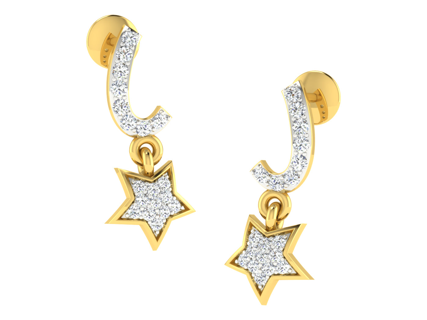 Nidal Jewels | Stellar Bond Gold and Diamond Mangalsutra Set - Nidal Jewels