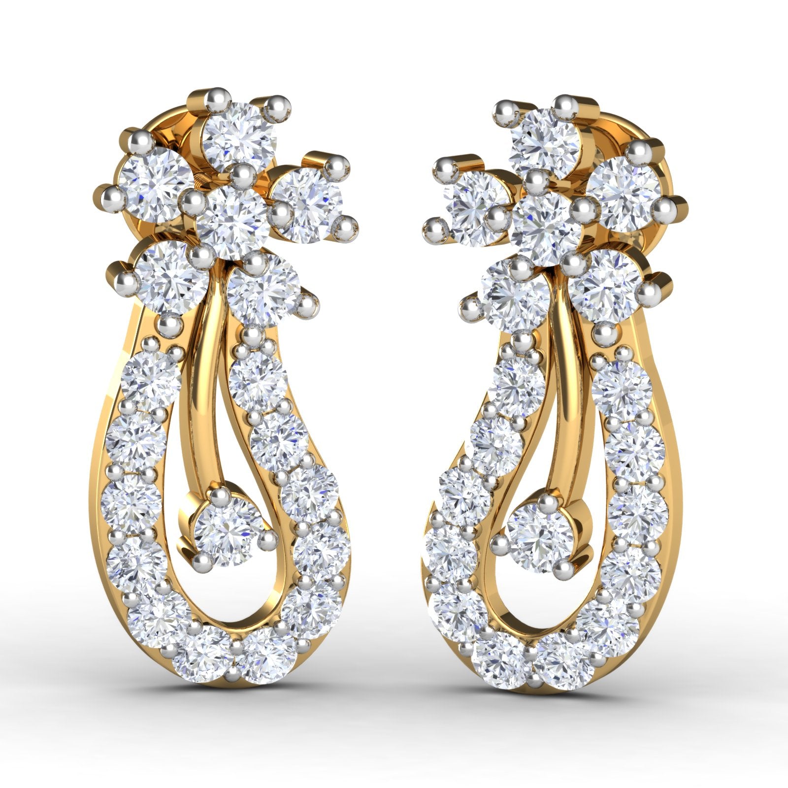 Nidal Jewels | Graceful Unity Gold and Diamond Mangalsutra Set - Nidal Jewels