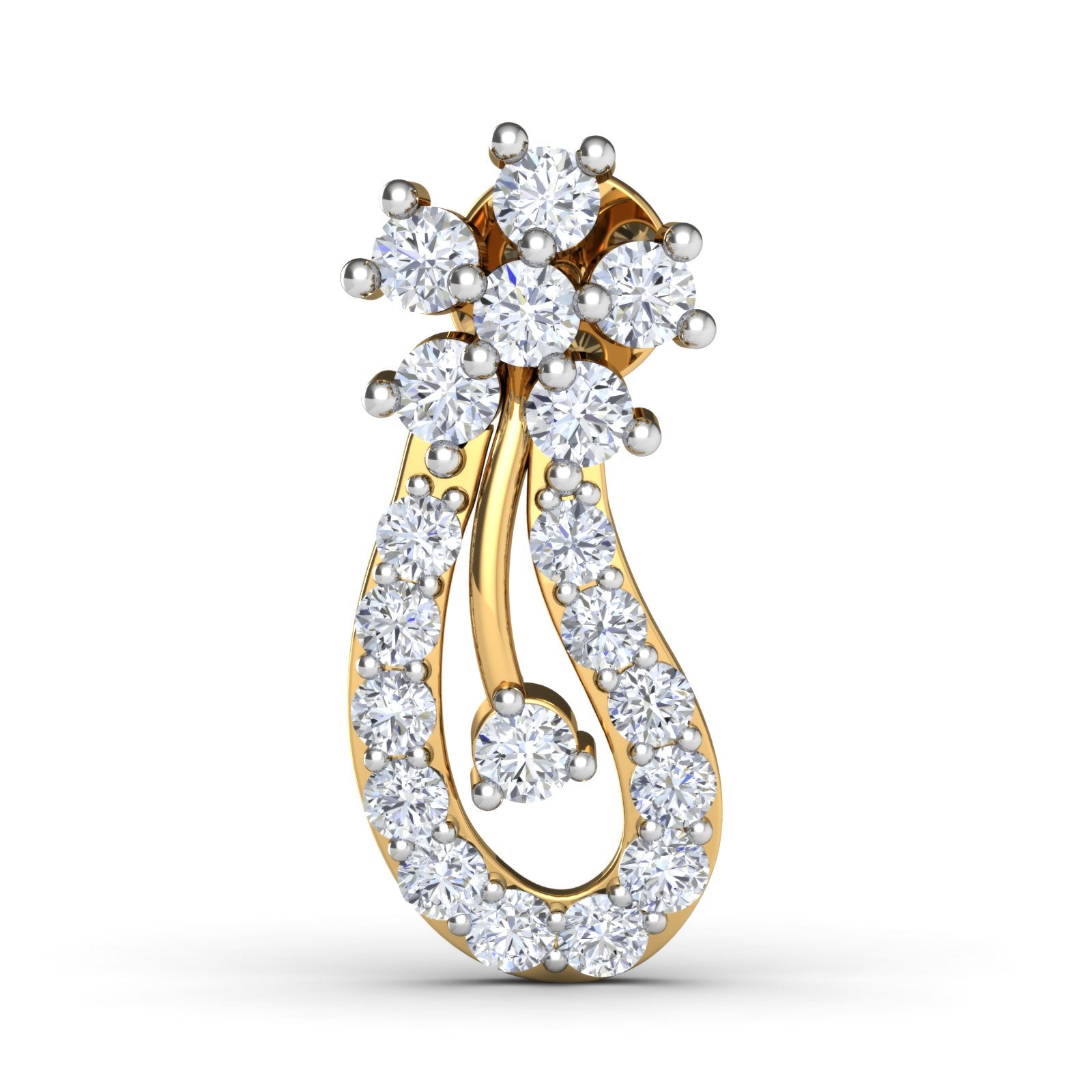 Nidal Jewels | Graceful Unity Gold and Diamond Mangalsutra Set - Nidal Jewels