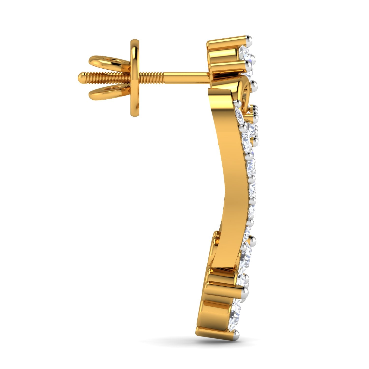 Nidal Jewels | Bow of Love Gold and Diamond Mangalsutra Set - Nidal Jewels