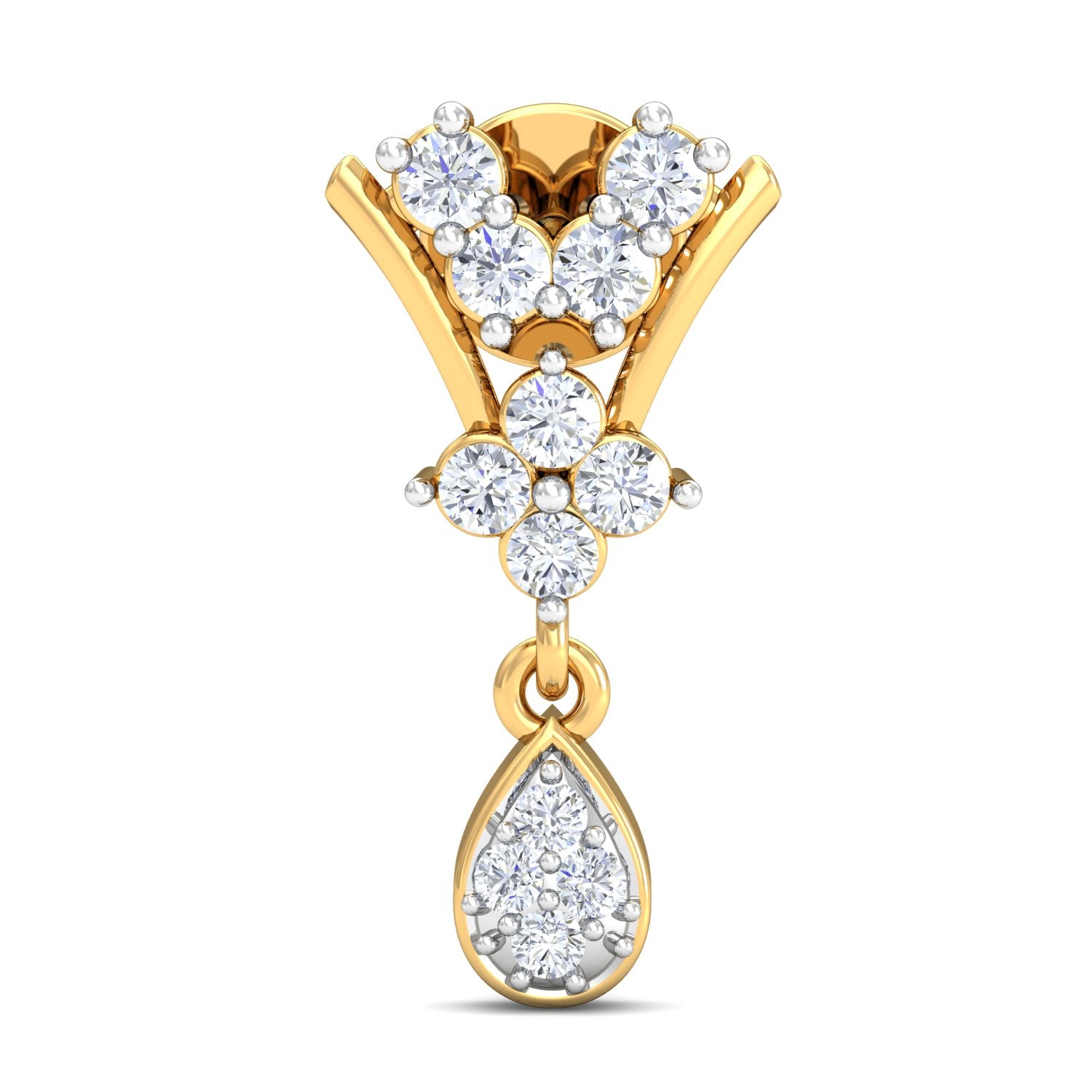 Nidal Jewels | Harmony Gold and Diamond Mangalsutra Set - Nidal Jewels