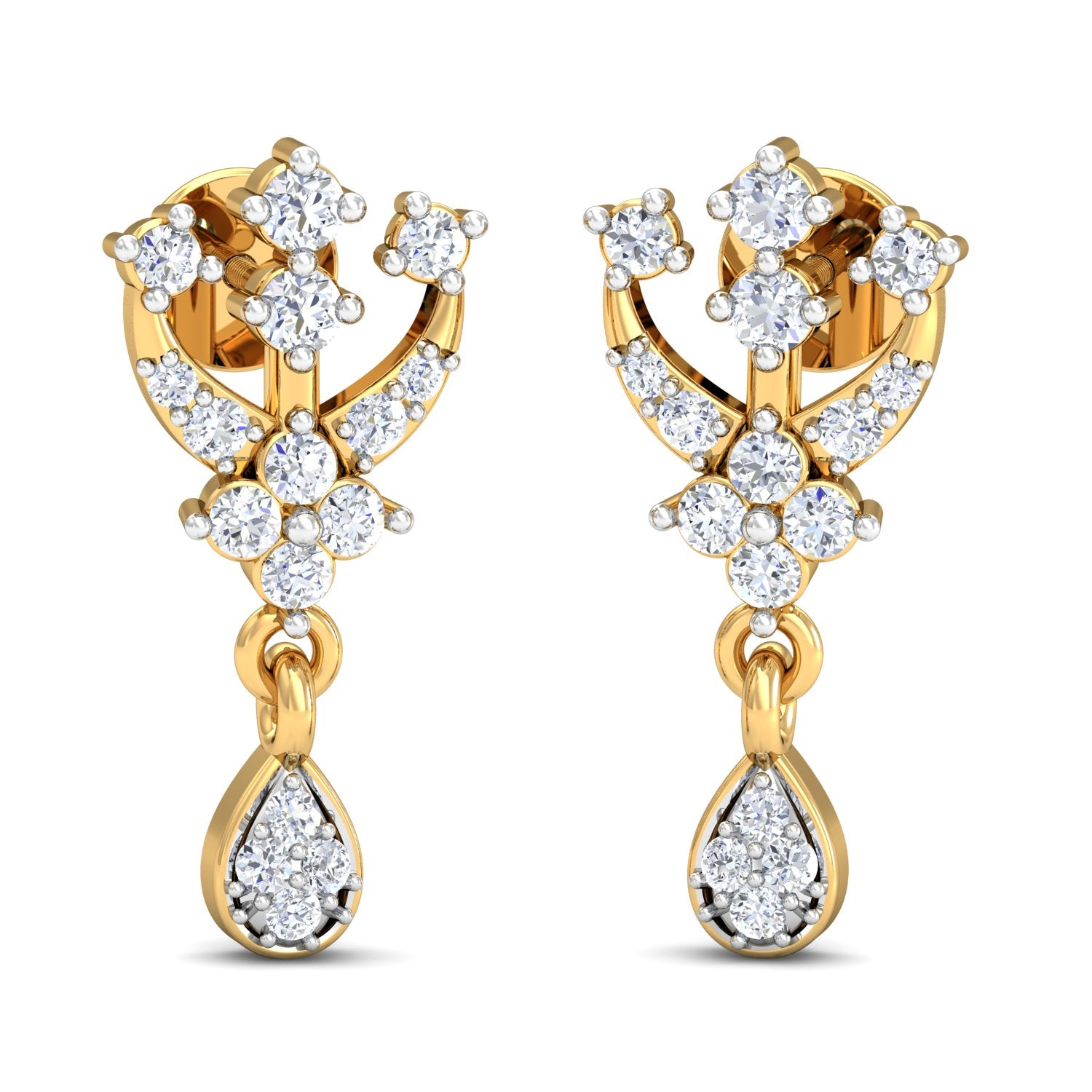 Nidal Jewels | Diamond Butterfly Gold and Diamond Mangalsutra Set - Nidal Jewels