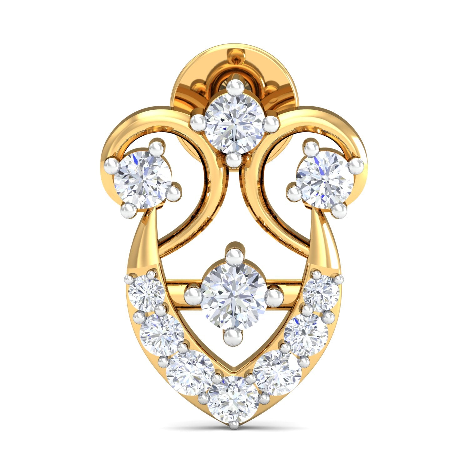 Nidal Jewels | Blooming Love Gold and Diamond Mangalsutra Set