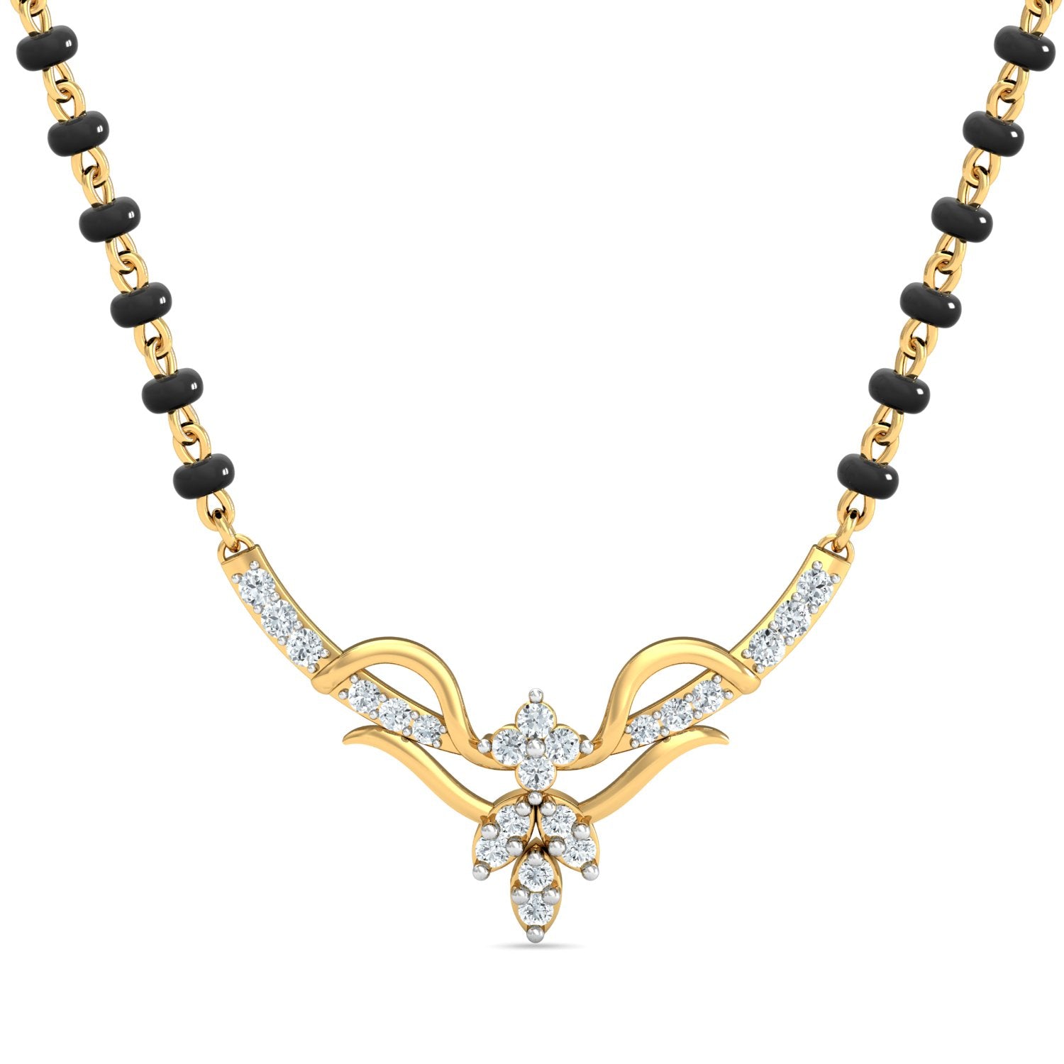 Nidal Jewels | Legacy Gold and Diamond Mangalsutra Set