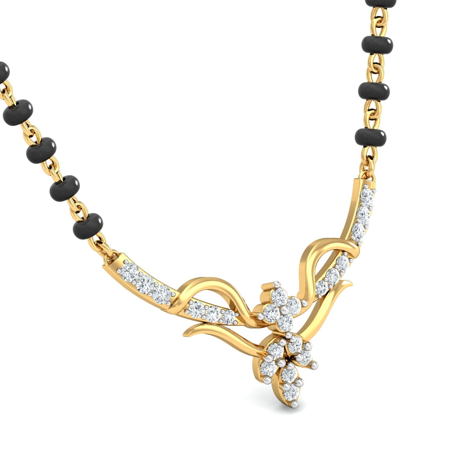 Nidal Jewels | Legacy Gold and Diamond Mangalsutra Set