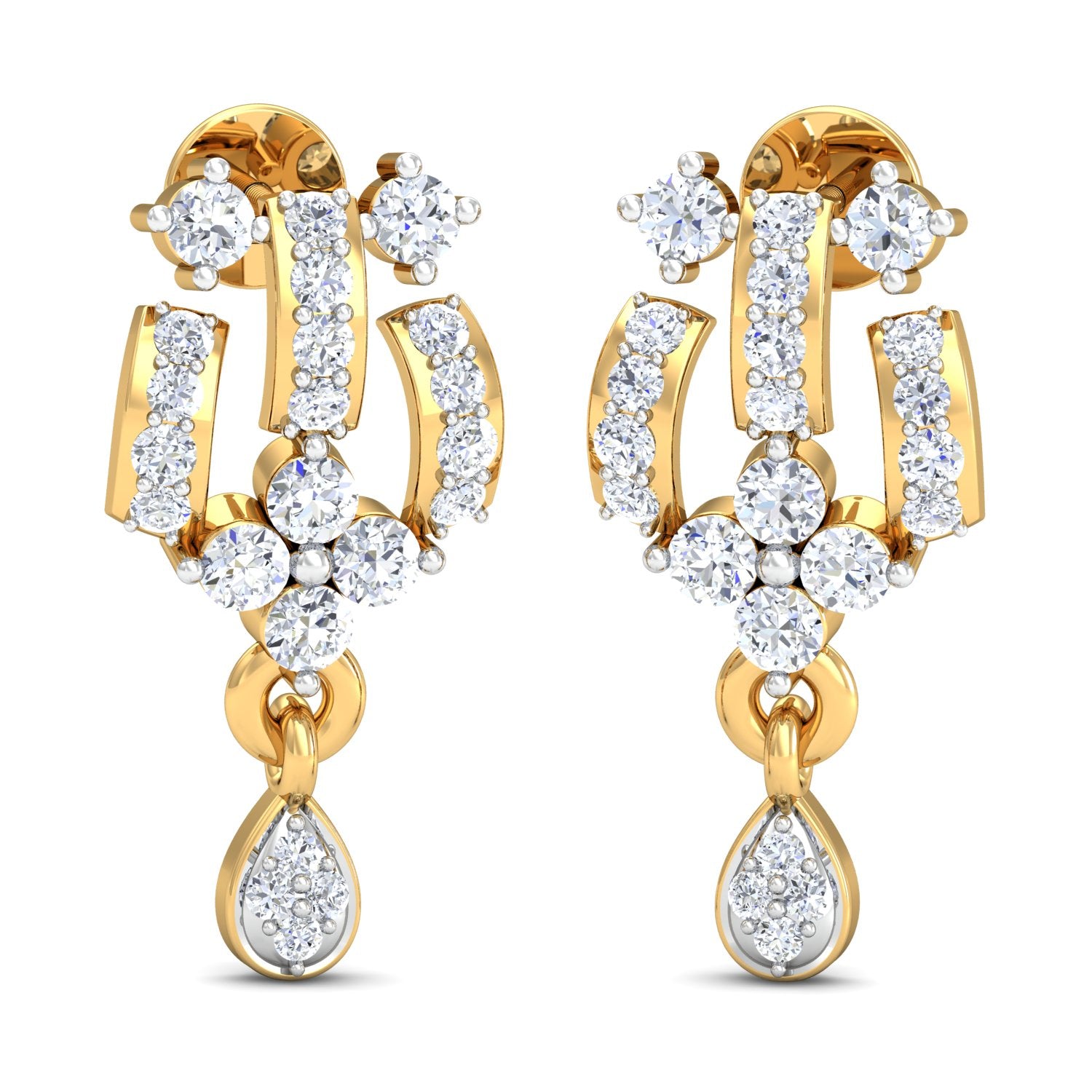 Nidal Jewels | Radiant Rays Gold and Diamond Mangalsutra Set