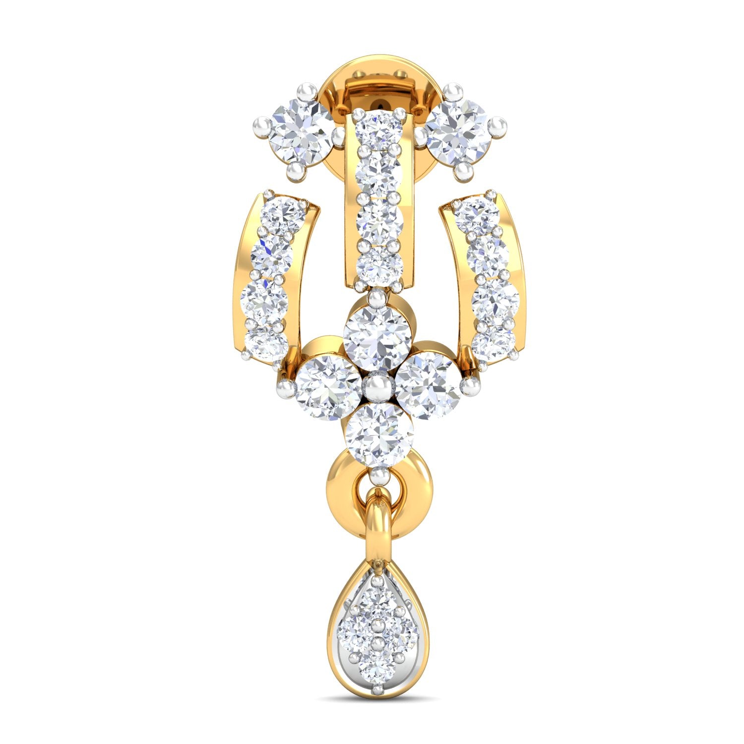 Nidal Jewels | Radiant Rays Gold and Diamond Mangalsutra Set