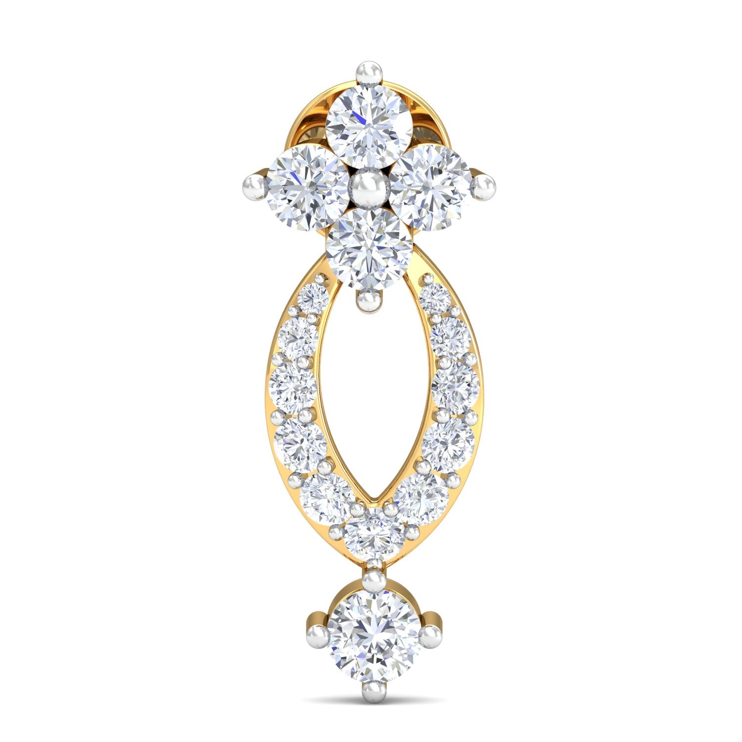 Nidal Jewels | Endless Love Gold and Diamond Mangalsutra Set - Nidal Jewels