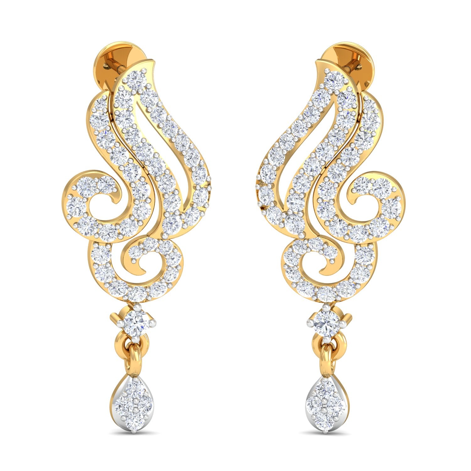 Nidal Jewels | Tied by Love Gold and Diamond Mangalsutra Set - Nidal Jewels