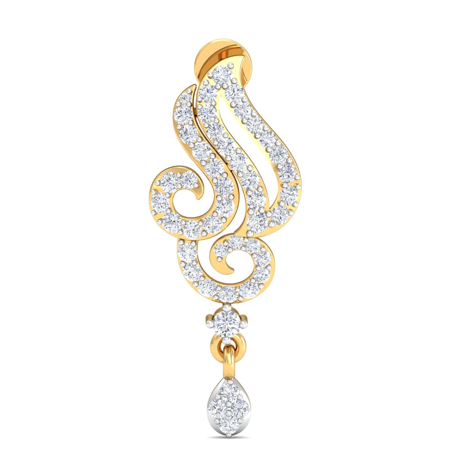 Nidal Jewels | Tied by Love Gold and Diamond Mangalsutra Set - Nidal Jewels