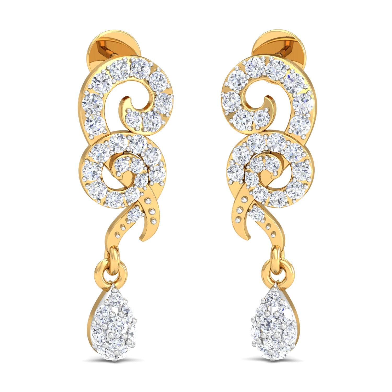 Nidal Jewels | Unified Hearts Gold and Diamond Mangalsutra Set