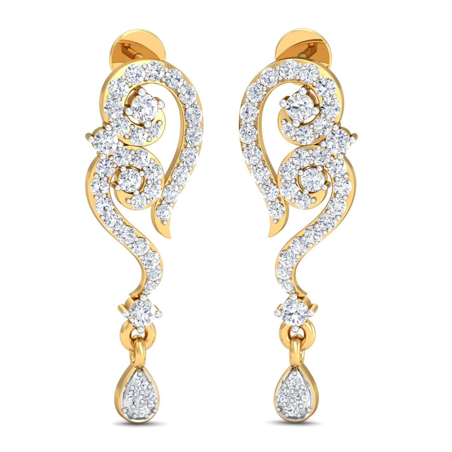 Nidal Jewels | Eternal Ties Gold and Diamond Mangalsutra Set - Nidal Jewels