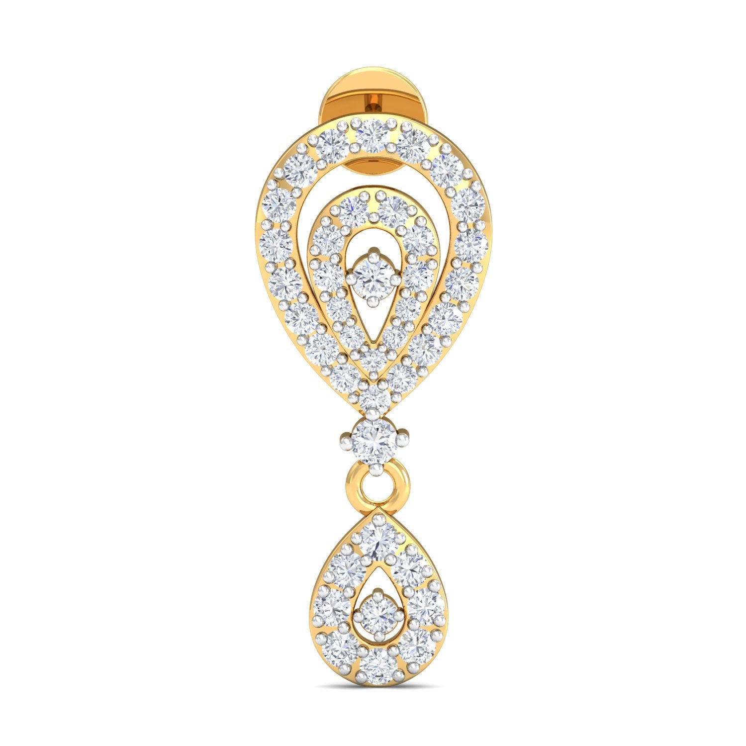 Nidal Jewels | Linked in Love Gold and Diamond Mangalsutra Set - Nidal Jewels