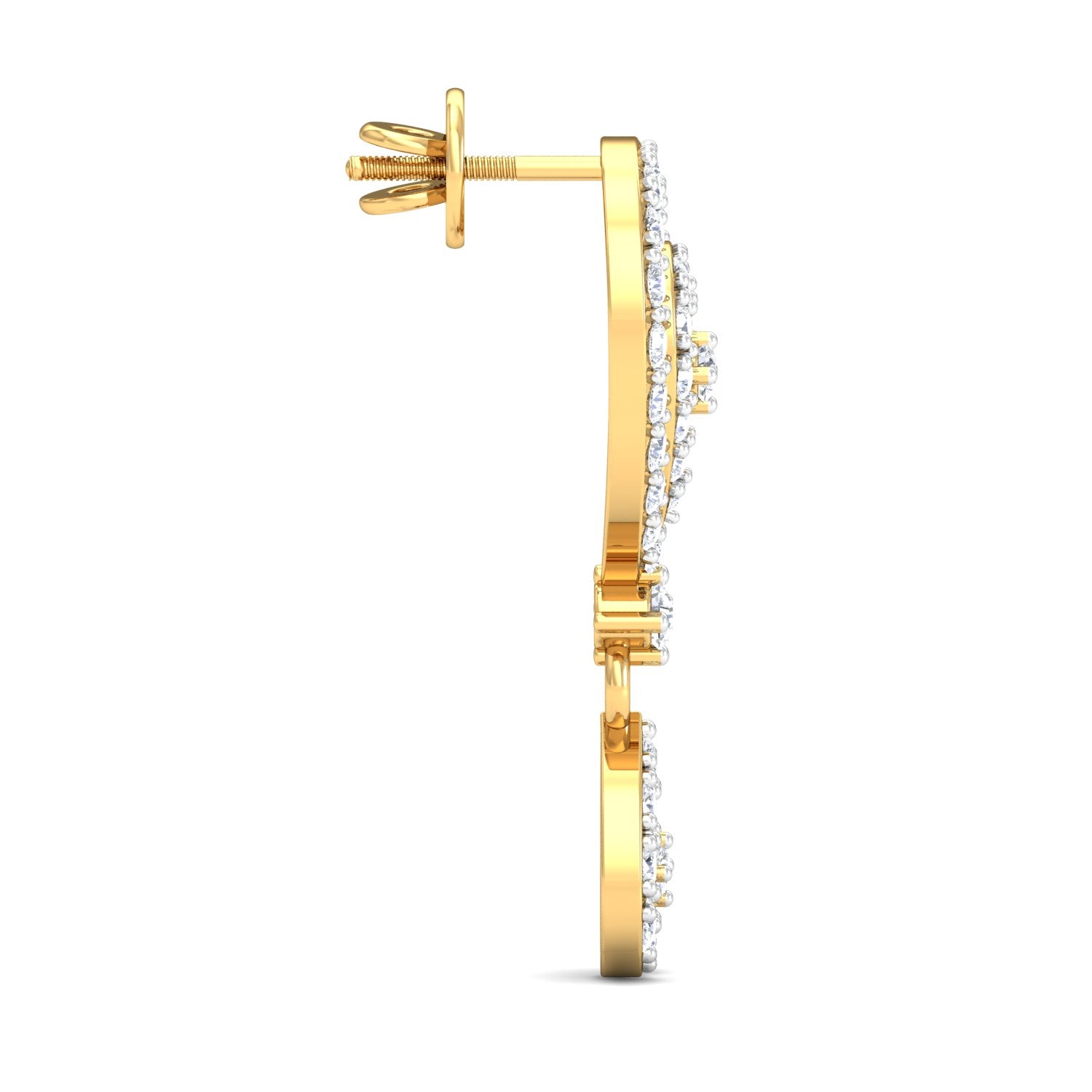 Nidal Jewels | Linked in Love Gold and Diamond Mangalsutra Set - Nidal Jewels